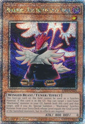 Blackwing - Vayu the Emblem of Honor  [RA03-EN224] Quarter Century Secret Rare 1st Edition