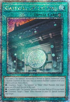 Gateway of the Six  [RA03-EN229] Quarter Century Secret Rare 1st Edition