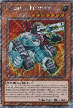 Machina Fortress  [RA03-EN233] Platinum Secret Rare 1st Edition