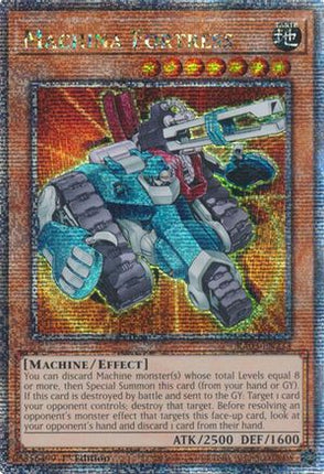 Machina Fortress (Quarter Century Secret Rare)  [RA03-EN233] 1st Edition