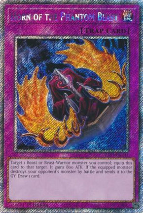 Horn of the Phantom Beast  [RA03-EN241] Platinum Secret Rare 1st Edition