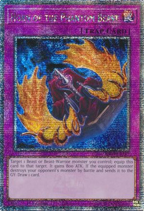Horn of the Phantom Beast  [RA03-EN241] Quarter Century Secret Rare 1st Edition