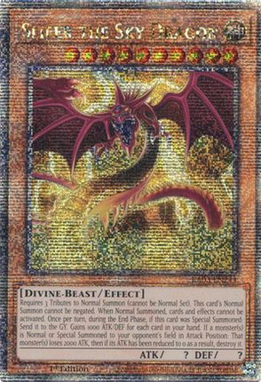 Slifer the Sky Dragon  [RA03-EN244] Quarter Century Secret Rare 1st Edition