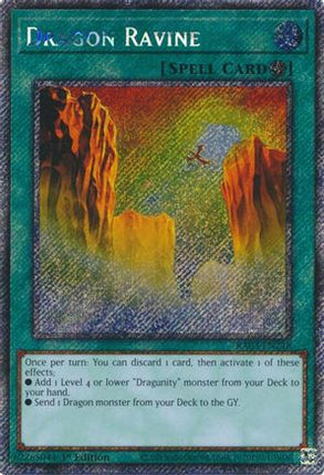 Dragon Ravine  [RA03-EN248] Platinum Secret Rare 1st Edition