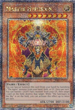 Master Hyperion  [RA03-EN252] Quarter Century Secret Rare 1st Edition