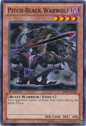 Pitch-Black Warwolf (Common / Short Print) [BP01-EN188] Unlimited