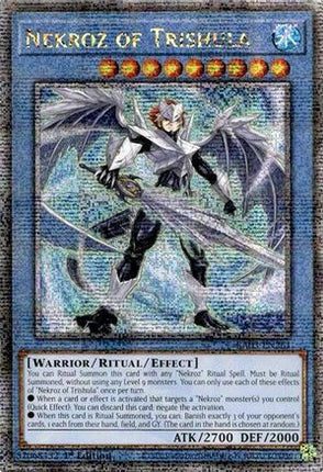 Nekroz of Trishula  [RA03-EN261] Quarter Century Secret Rare 1st Edition