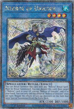 Nekroz of Unicore  [RA03-EN262] Quarter Century Secret Rare 1st Edition