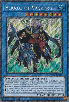 Nekroz of Valkyrus  [RA03-EN263] Platinum Secret Rare 1st Edition
