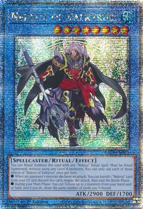 Nekroz of Valkyrus  [RA03-EN263] Quarter Century Secret Rare 1st Edition