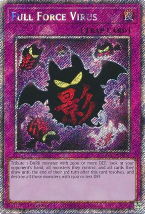 Full Force Virus  [RA03-EN267] Platinum Secret Rare 1st Edition