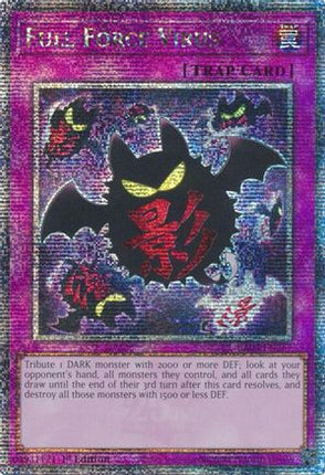 Full Force Virus  [RA03-EN267] Quarter Century Secret Rare 1st Edition