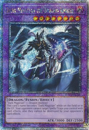 Dark Magician the Dragon Knight  [RA03-EN268] Quarter Century Secret Rare 1st Edition