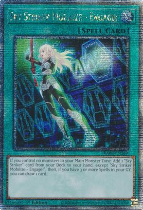 Sky Striker Mobilize - Engage!  [RA03-EN269] Quarter Century Secret Rare 1st Edition