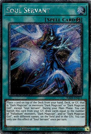 Soul Servant  [RA03-EN271] Platinum Secret Rare 1st Edition