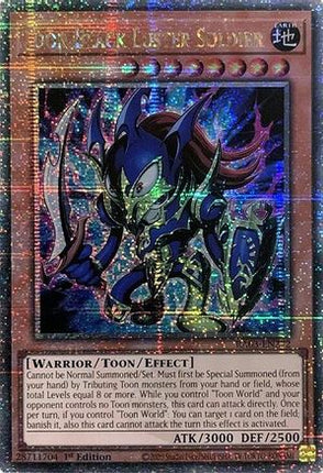 Toon Black Luster Soldier  [RA03-EN272] Quarter Century Secret Rare 1st Edition