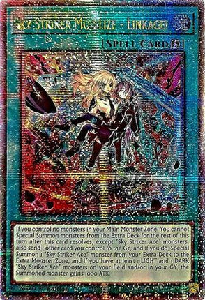 Sky Striker Mobilize - Linkage!  [RA03-EN274] Quarter Century Secret Rare 1st Edition