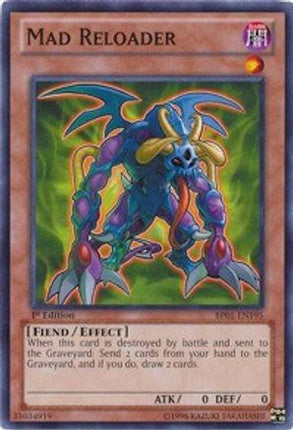 Mad Reloader (Common / Short Print) [BP01-EN195] 1st Edition