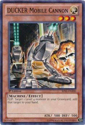 DUCKER Mobile Cannon (Common / Short Print) [BP01-EN200] Unlimited