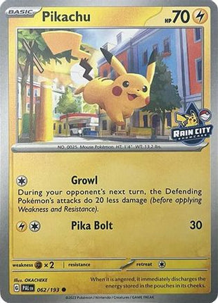Pikachu (Rain City Showcase) - 62/null [Miscellaneous Cards & Products]