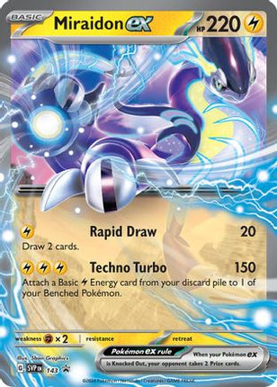 Miraidon ex - 143 - 143/null [SV: Scarlet & Violet Promo Cards] Holofoil