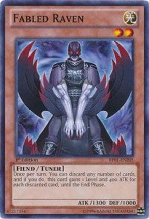 Fabled Raven (Common / Short Print) [BP01-EN205] Unlimited