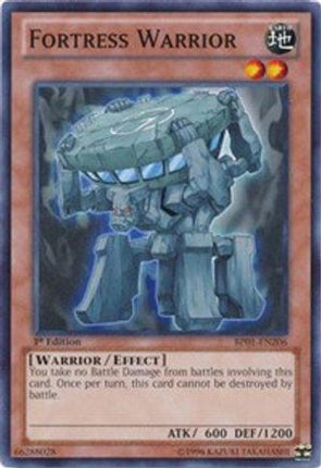 Fortress Warrior (Common / Short Print) [BP01-EN206] 1st Edition