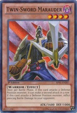 Twin-Sword Marauder (Common / Short Print) [BP01-EN207] 1st Edition