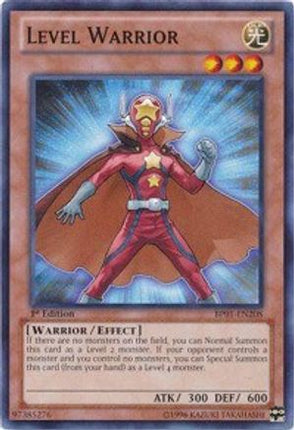 Level Warrior (Common / Short Print) [BP01-EN208] 1st Edition