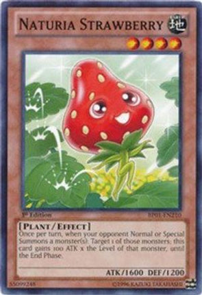 Naturia Strawberry (Common / Short Print) [BP01-EN210] 1st Edition