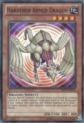 Hardened Armed Dragon (Common / Short Print) [BP01-EN214] 1st Edition