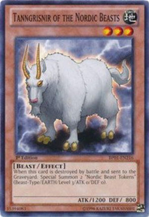 Tanngrisnir of the Nordic Beasts (Common / Short Print) [BP01-EN216] 1st Edition