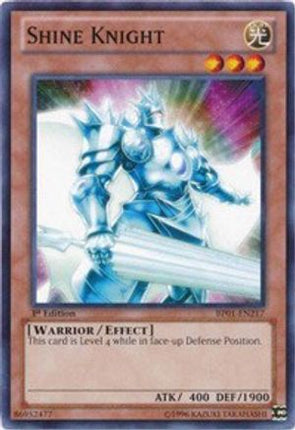 Shine Knight (Common / Short Print) [BP01-EN217] 1st Edition