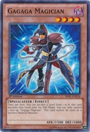 Gagaga Magician (Common / Short Print) [BP01-EN218] 1st Edition