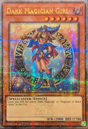 Dark Magician Girl (B) [RA03-EN123] Quarter Century Secret Rare 1st Edition