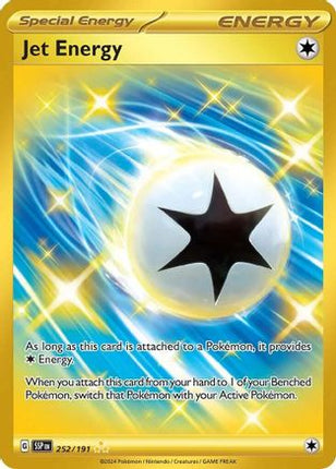 Jet Energy - 252/null [SV08: Surging Sparks] Holofoil