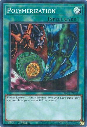 Polymerization (A) (Alternate Art) (Super Rare) [RA03-EN051] 1st Edition