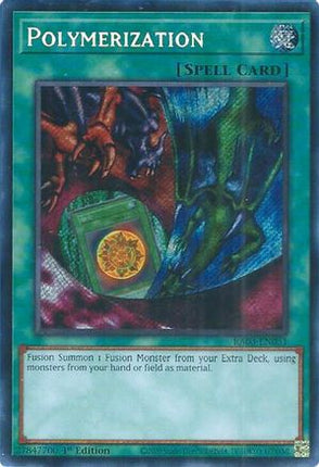 Polymerization (A) (Alternate Art) [RA03-EN051] Secret Rare 1st Edition