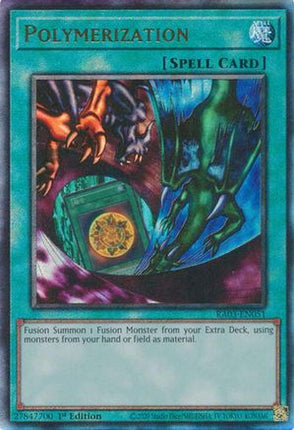 Polymerization (A) (Alternate Art) [RA03-EN051] Prismatic Ultimate Rare 1st Edition