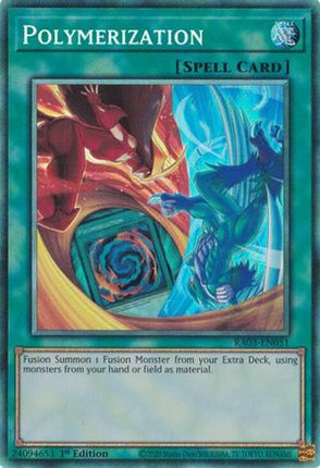 Polymerization (B) (HERO Art) [RA03-EN051] Prismatic Collector's Rare 1st Edition