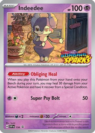 Indeedee - 154 - 154/null [SV: Scarlet & Violet Promo Cards] Holofoil