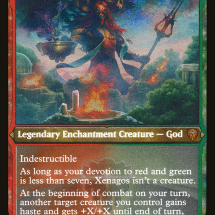 Xenagos, God of Revels [Commander Legends] Foil