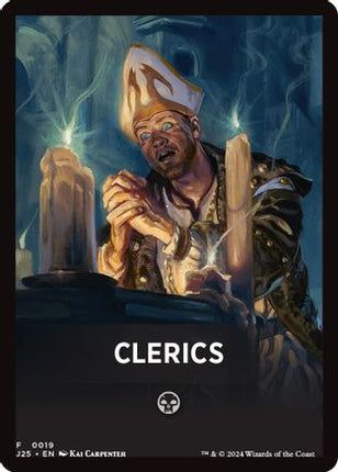 Clerics Theme Card [Foundations Jumpstart]