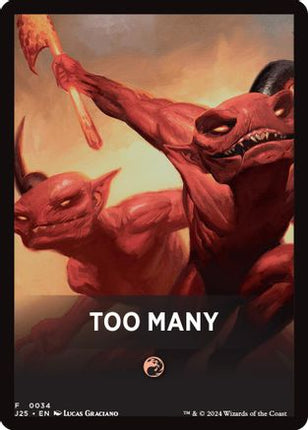 Too Many Theme Card [Foundations Jumpstart]