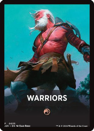 Warriors Theme Card [Foundations Jumpstart]