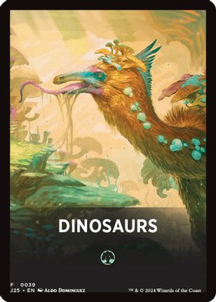 Dinosaurs Theme Card [Foundations Jumpstart]