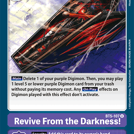 Revive From the Darkness! [BT5-107] [Battle of Omni]