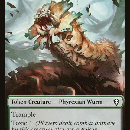 Phyrexian Wurm [Phyrexia: All Will Be One Commander Tokens]