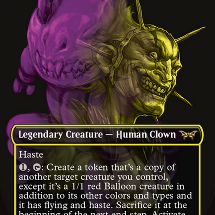 The Jolly Balloon Man (Borderless) [Duskmourn: House of Horror]