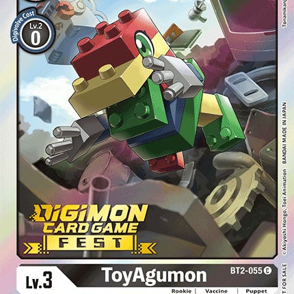 ToyAgumon [BT2-055] (Digimon Card Game Fest 2022) [Release Special Booster Promos]